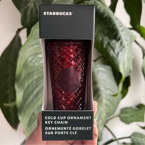 🍇 Merlot 🍇 Starbucks Jeweled Keychain